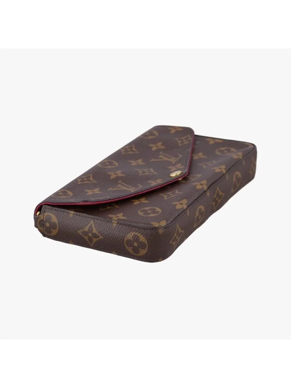 Louis Vuitton Pochette Felicie Monogram Brown Canvas Shoulder